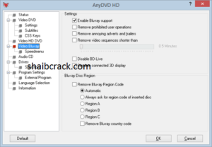 RedFox AnyDVD HD 8.6.0.0 Crack With License Key Free Download 2022