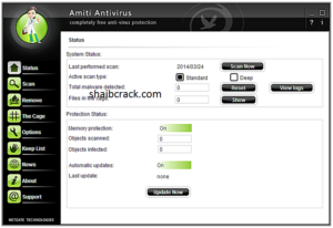 NETGATE Amiti Antivirus 25.0.810 Crack With Keygen Free Download 2022