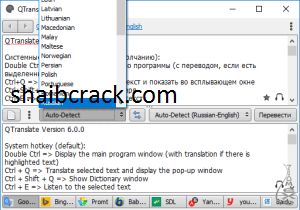 QTranslate 6.10.0 Crack With Serial Key Free Download 2022