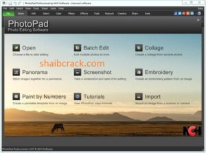 PhotoPad Image Editor Crack 9.30 + Serial Key Free Download 2022