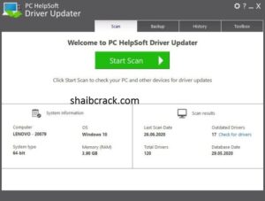 PC Help Soft Driver Updater 6.1.765 Crack With Product Key Download 2022